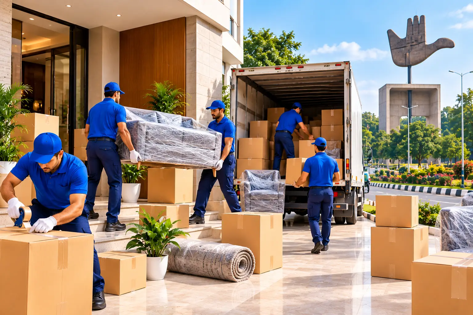 Packers and Movers in Chandigarh - DBS Packers and Movers